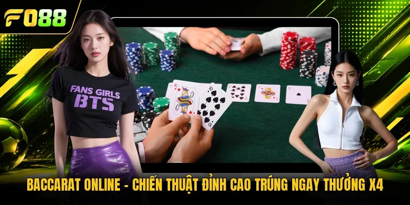 Baccarat Online - Chiến Thuật Đỉnh Cao Trúng Ngay Thưởng X4