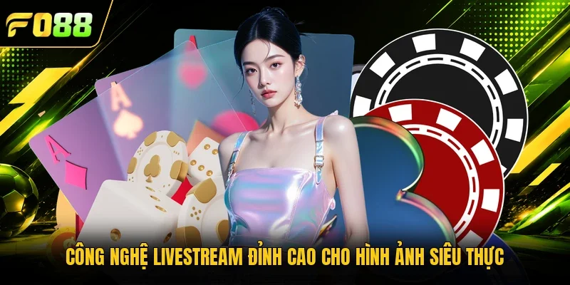 Công nghệ livestream đỉnh cao cho hình ảnh siêu thực