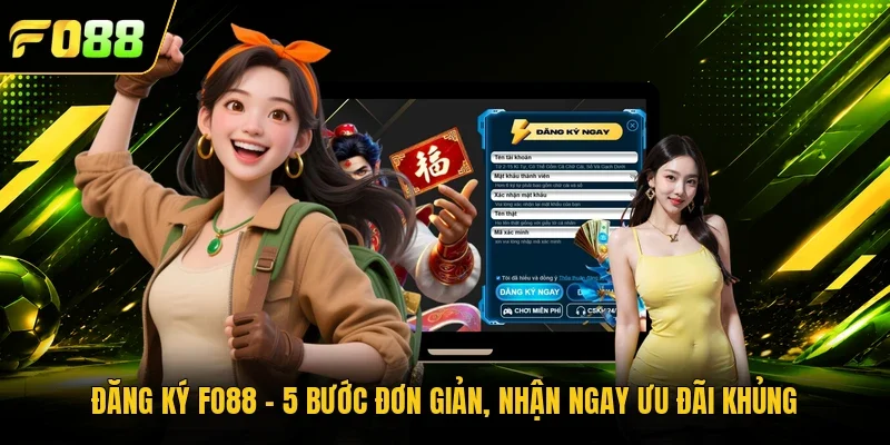 Đăng Ký Fo88 - 5 Bước Đơn Giản, Nhận Ngay Ưu Đãi Khủng