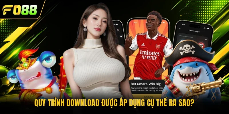 Quy trình download được áp dụng cụ thể ra sao?